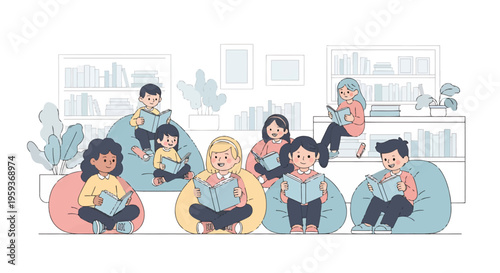 Diverse group of people sitting together.