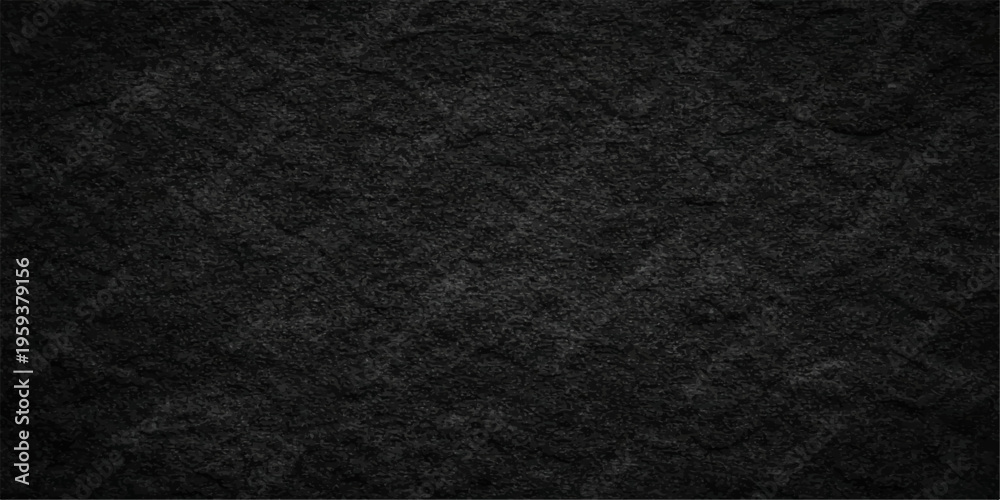 Fototapeta premium A dark black fabric texture background with a macro pattern of rough textile material provides a detailed cloth surface backdrop for a grey textured wallpaper design