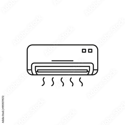 Modern Air Conditioner Unit for Climate Control and Comfort