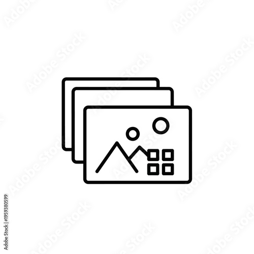 Modern Digital Credit Card Illustration for Financial Transactions Market