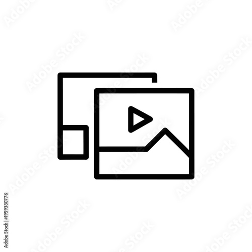 Modern Digital Screens Displaying Dynamic Multimedia Content for Technology and Entertainment