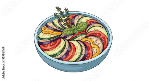 Ratatouille Vegetable Dish