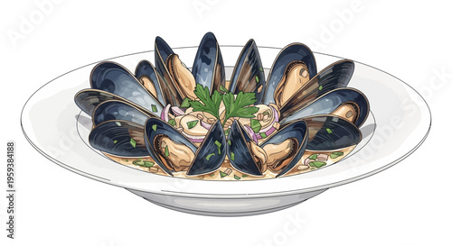 Seafood Mussels Platter