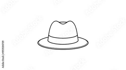 image of a white hat