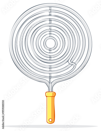 Wire Skimmer Kitchen Tool for Deep Frying and Cooking Food Preparation Device