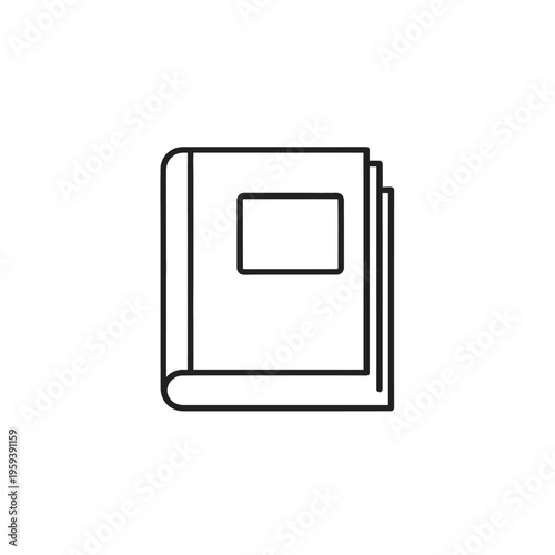 Stack of hardcover books with blank covers for education or literature projects