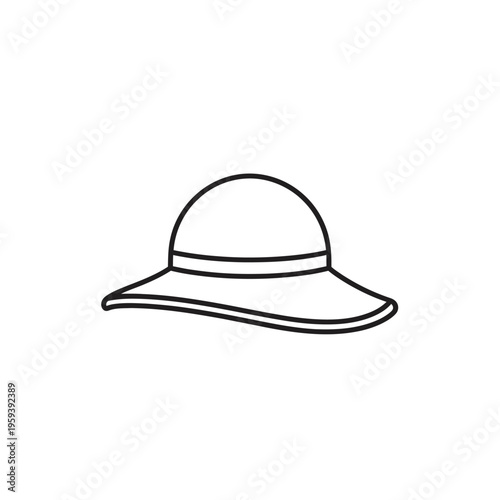 Stylish Wide-Brimmed Hat with Elegant Design for Fashion and Protection