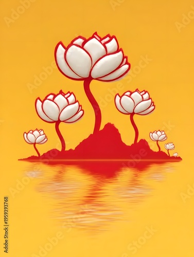 abstract floral background