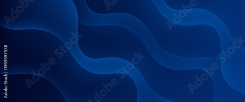 Experience the modern elegance of the abstract gradient wave background. Its dark blue waves create a captivating atmosphere for websites, social media, advertising, and presentations