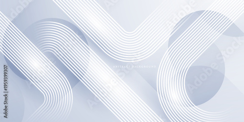 White abstract background with luxury vector illustration.