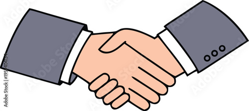 Business handshake, partnership agreement, corporate greeting, professional relations