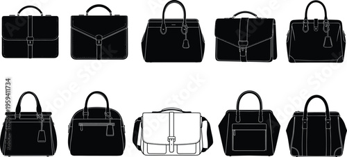 Black and white turkey bird illustration with fan tail feathers isolated on white for Thanksgiving dinner autumn holiday farm vector