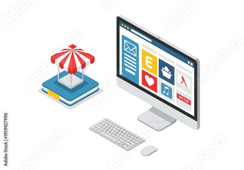 Innovative Digital Platform for Online Learning and Business Engagement