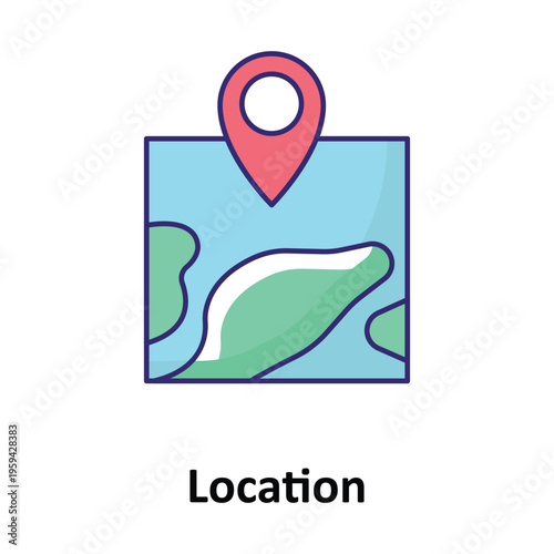 Location Vector icon which can easily modify or edit