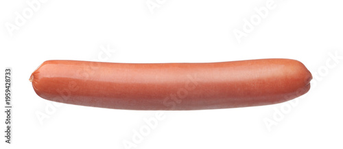 Side view of frankfurter sausage