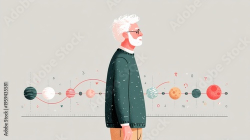 Life extension concept with bio longevity and advanced health technology