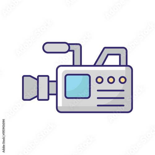  Handycam Vector icon which can easily modify or edit