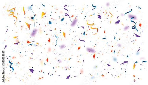 Colorful Confetti Explosion, transparent png, party decoration, celebration elements