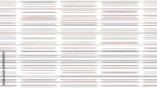 Abstract seamless pattern composed of thin irregular horizontal lines in various shades of brown and black on white.