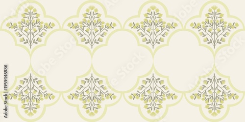 Seamless watercolour and unique floral pattern background for covers, notes, Soft backgrounds colour. Watercolour art work. Flower stalk. Colourful flower.	