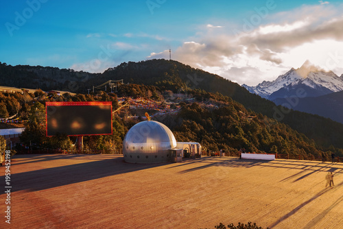 The beautiful scenery of Meili Snow Mountain, a famous scenic spot in Shangri La City, Yunnan Province, China, on January 14, 2026