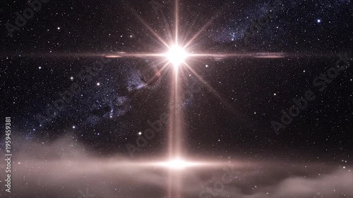 space background with stars