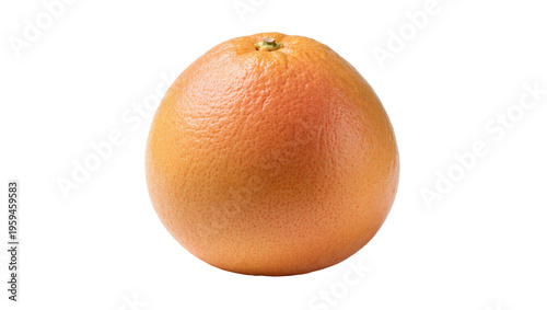 Juicy and vibrant whole grapefruit fruit standing upright, fresh citrus with textured peel, healthy
