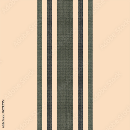 Seamless striped pattern in retro colors. Vertical stripes pattern. Vector illustration