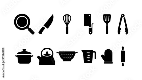 Kitchen Item Icon Sheet