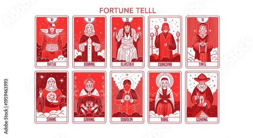 Tarot Cards Collection: Fortune Telling, Astrology, Zodiac Signs