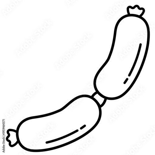 Sausage Vector Illustration 