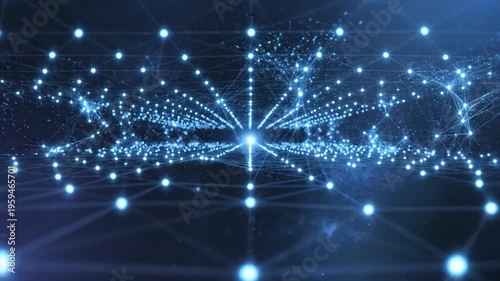 abstract blue background with stars