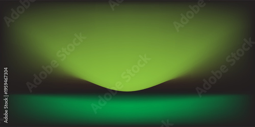 Latar belakang studio merah. Ruang studio limbo podium abstrak. Lantai dinding gradien merah gelap dan pemandangan sorotan. Showcase, tampilan promosi. Ilustrasi mockup tahap vektor