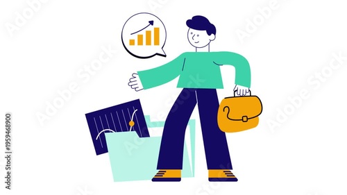 Business Portfolio Animation MP4 File		