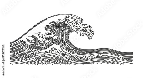 Digital wave forming from circuit board lines, a blend of nature and technology