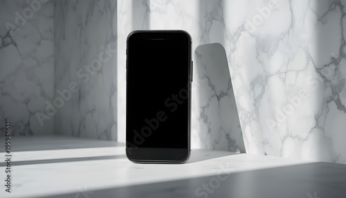 mobile phone on the table