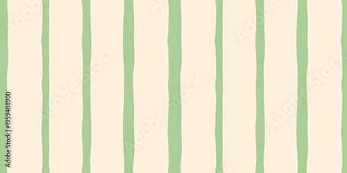 Seamless abstract stripe patterns with hand-drawn vertical lines. Modern decorative vector backgrounds with irregular organic stripes in soft colors. Suitable for textile, packaging, wallpaper