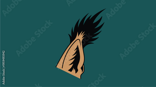 Native American Headband Profile.