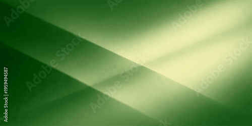 Green abstract background featuring a vibrant light wave design with fluid curves and a gradient texture of yellow and blue lines to create a modern motion energy pattern