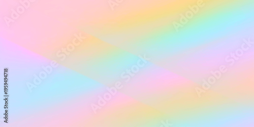 A vibrant rainbow spectrum features an abstract colorful background of geometric lines and artistic light gradients to create a bright, seamless vector wallpaper pattern with a blurred texture