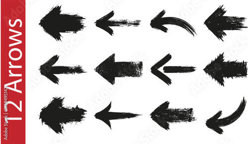 Black and white wolf and cat icons set featuring wildlife silhouettes of flying birds and swimming sharks in a nature vector illustration collection