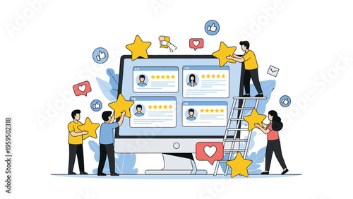 Business growth strategy and data analysis concept featuring a professional evaluating performance trends on a large chart.