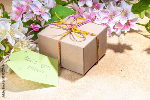 Mother day greeting card background