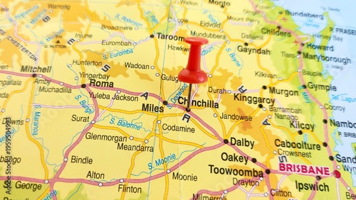 Fotografía View of Chinchilla, is a rural town and locality in the Western Downs Region, Qu