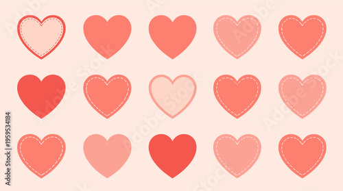 A minimalist graphic design element featuring a coral-colored oval shape with a white dotted line, perfect for adding a touch of modern simplicity to 