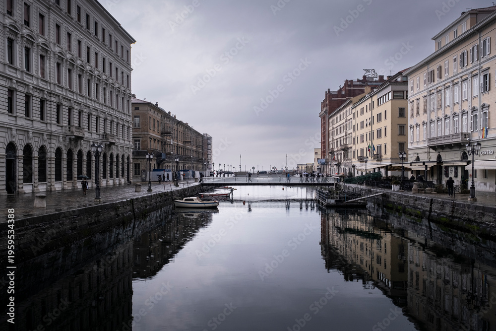 Naklejka premium The Italian city of Trieste