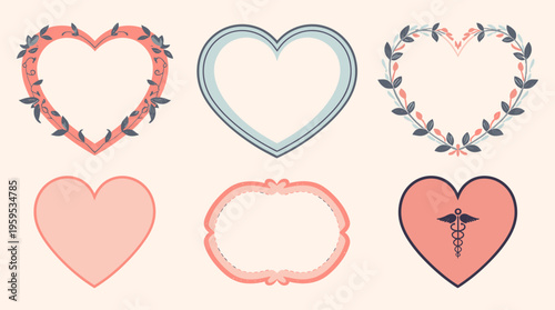 A calming peach-colored background with a smooth gradient and a thin border.