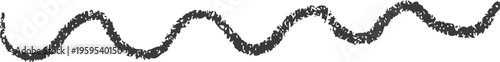 Wavy Freehand Pencil Line