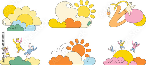 Flat vector illustration of a yellow digital taxi car icon with a checkered pattern for urban transportation and mobile ride-hailing app services.