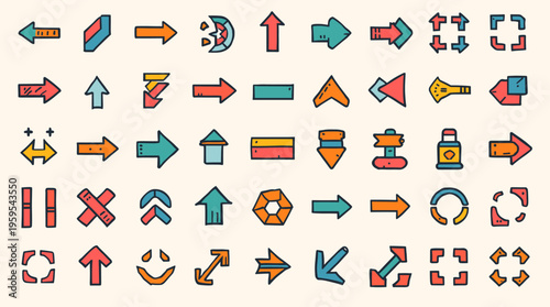 A minimalist illustration of four red corner borders on a beige background, symbolizing creativity and design.